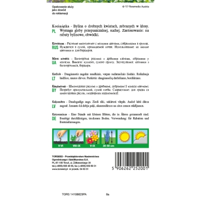 KOCIMIĘTKA Odstrasza komary nasion